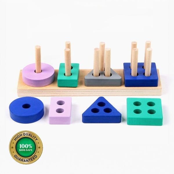 BlockPlay Bliss- Baby Puzzle Toys for Creative Learning"